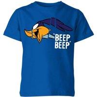 Looney Tunes Road Runner Beep Beep - Royal Kids T-Shirt - Blue | Size: YXL