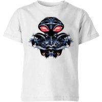 DC Comics Aquaman Black Manta Sea At War Kids T-Shirt - White | Size: YXL