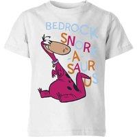 Zavvi The Flintstones Bedrock Snork-A-Saur-Us Kids T-Shirt - White | Size: YS