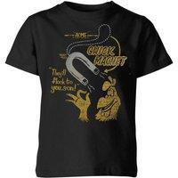 Looney Tunes ACME Chick Magnet Kids T-Shirt - Black | Size: YL