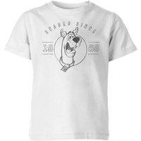 Scooby Doo Scared Since '69 Kids T-Shirt - White | Size: YM