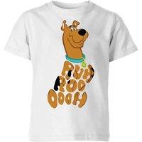 Scooby Doo RUHROOOOOH Kids T-Shirt - White | Size: YL