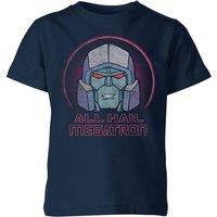 Transformers All Hail Megatron Kids T-Shirt - Navy | Size: YM