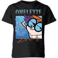 Cartoon Network Spin-Off Dexter's Laboratory 90s Photoshoot Kids T-Shirt - Black | Size: YXS