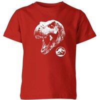 Zavvi Jurassic Park T Rex Kids T-Shirt - Red | Size: YS