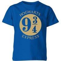 Zavvi Harry Potter Platform Kids T-Shirt - Blue | Size: YL