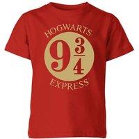 Zavvi Harry Potter Platform Kids T-Shirt - Red | Size: YS