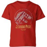 Zavvi Jurassic Park Lost Control Kids T-Shirt - Red | Size: YS