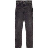 Diesel Men's D-sark Button Fly Straight Leg Jeans in Dark Grey | Size: W34 L32