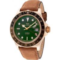 Glycine Men's GL0318 Combat 42mm Automatic Watch in Brown