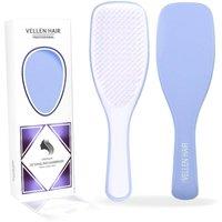 Vellen Detangling Hair Styling Wet Brush - Blue