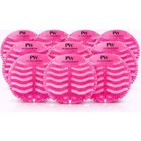 ProKleen Urinal Mats Pack of 10 Fresh Watermelon Anti-Splash 165mm in Pink