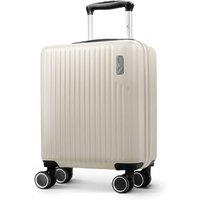 Lugg Vacay 15inch Suitcase, ABS Hard Shell, Water-Resistant (45x20x33cm) in Stone | Size: 45 x 20 x 33 cm