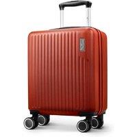 Lugg Vacay 15inch Suitcase, ABS Hard Shell, Water-Resistant (45x20x33cm) in Terracotta | Size: 45 x 20 x 33 cm