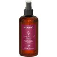 Vitalitys Vitality's Care & Style Volume No-Rinse Spray for Fine Hair 250ml in Pink