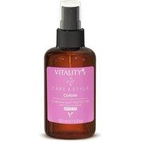 Vitalitys Care & Style Chroma Heat Protecting Serum for Coloured Hair 150ml in Off-White