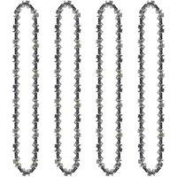 SPETLEK Chainsaw Saw Chain Parts 16Inch 57DL 3/8 LP 0.050 4PCS in Silver