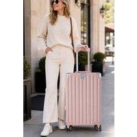 ExtraStar Hard Shell Travel Suitcase 20 Inch in Pink