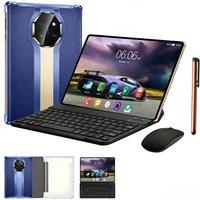 Rolipo 11 Inch 2K 120Hz Dual SIM 16GB 1TB Keyboard Bundle in Blue | Size: 11 to 11.9 inches