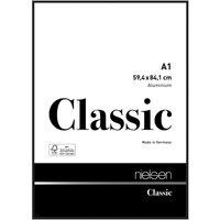 nielsen Classic A1 Picture Frame (59.4x84.1cm) - Aluminium with Glass Front in Black | Size: 59.4x84.1 cm