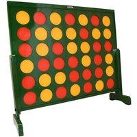 Big Game Hunters Connect 4 Game - Big 4 - Durable & Weatherproof - 4 in a Row. Truly Giant 1.2m Square Frame in Dark Green | Size: Medium