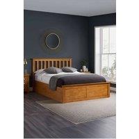 Birlea Phoenix Ottoman Storage Bed Frame in Brown | Size: King