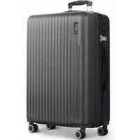 Lugg Vacay 32inch Suitcase - ABS Hard Shell, TSA Indent Lock (86x31x58cm) in Dark Grey | Size: 86 x 31 x 58 cm