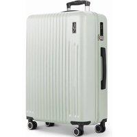 Lugg Vacay 32inch Suitcase - ABS Hard Shell, TSA Indent Lock (86x31x58cm) in Light Green | Size: 86 x 31 x 58 cm