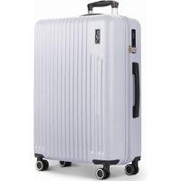 Lugg Vacay 32inch Suitcase - ABS Hard Shell, TSA Indent Lock (86x31x58cm) in Lilac | Size: 86 x 31 x 58 cm