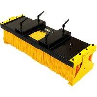 Monstershop Forklift Sweeper Brush With Stands in Orange