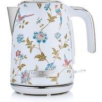 Laura Ashley VQ Elveden White 1.7 L Stainless Steel Electric Kettle
