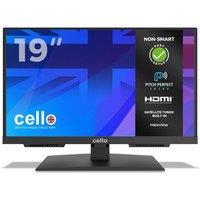 Cello 19 inch LED TV HD Ready, Satellite Tuner, HDMI, USB, Wall-mountable in Black
