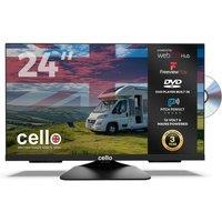 Cello 24-inch Smart WebOS LED TV, DVD, Freeview Play, Freesat, Bluetooth in Black
