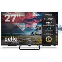 Cello 27 inch Smart LED TV, DVD Player, Full HD, Freeview Play, Freesat in Black
