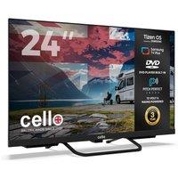 Cello 24 inch Smart 12-Volt Traveller TV, DVD, Freeview Play, Freesat in Black