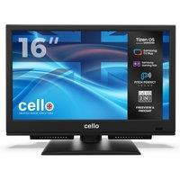 Cello 16 inch Full HD Smart TV, Tizen OS, Gaming Hub, Freesat, Bluetooth in Black