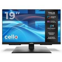 Cello 19 inch HD Ready LED Smart TV, Tizen OS, Samsung Gaming Hub, Freeview in Black