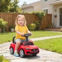 AIYAPLAY Official Mercedes-Benz Ride On Car for 18-36 Months in Red
