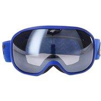 4F U042 Logo Ski Goggles in Blue