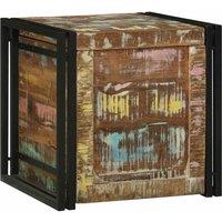 Berkfield Home Storage Chests Multicolor 50 x 50 x 50 cm Solid Reclaim wood