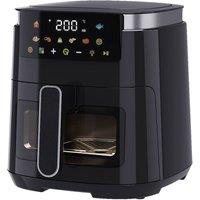 Spector 5L Digital Air Fryer 1250W Oil Free Hot Air Healthy Frying Cooker in Black