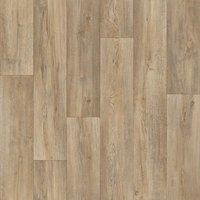 Vinyl Flooring UK Light Brown Wood Effect Vinyl Flooring Sheet 2mm Thick Cushion Backed | Size: 2000mm x 6000mm