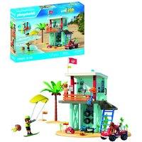 Playmobil Lifeguard Tower with Beach Buggy - 71903 Playset | Size: 1 Pack