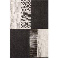 Ted Baker Reversible Outdoor Indoor Acacia Rug Geometric in Black | Size: 200 cm x 300 cm