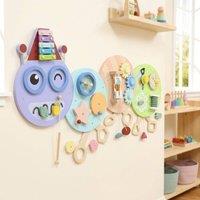 STILVORA Busy Board Wall Toy with 7 Activities