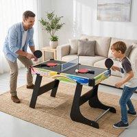 STILVORA 4-in-1 Gaming Table with Foldable Design