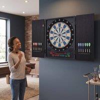 STILVORA Electronic Dartboard with 27 Games & LED Scoreboard
