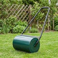 STILVORA Garden Lawn Roller with Water or Sand Fill in Green