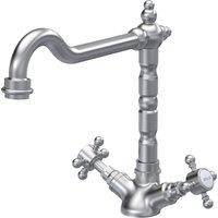Balterley Traditional French Classic Kitchen Sink Mono Mixer Tap in Metallics