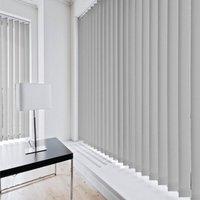 Blinds Outlet Dimout Vertical Blinds in Grey | Size: 210 cm width x 240 cm drop